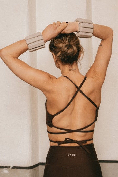 Define håndledsvægt, 2 stk – Light cashmere